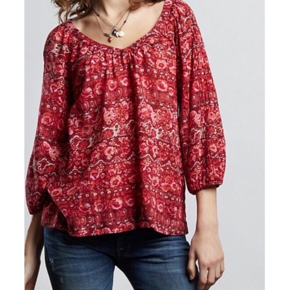 Lucky Brand Lotus Naomi Top Large